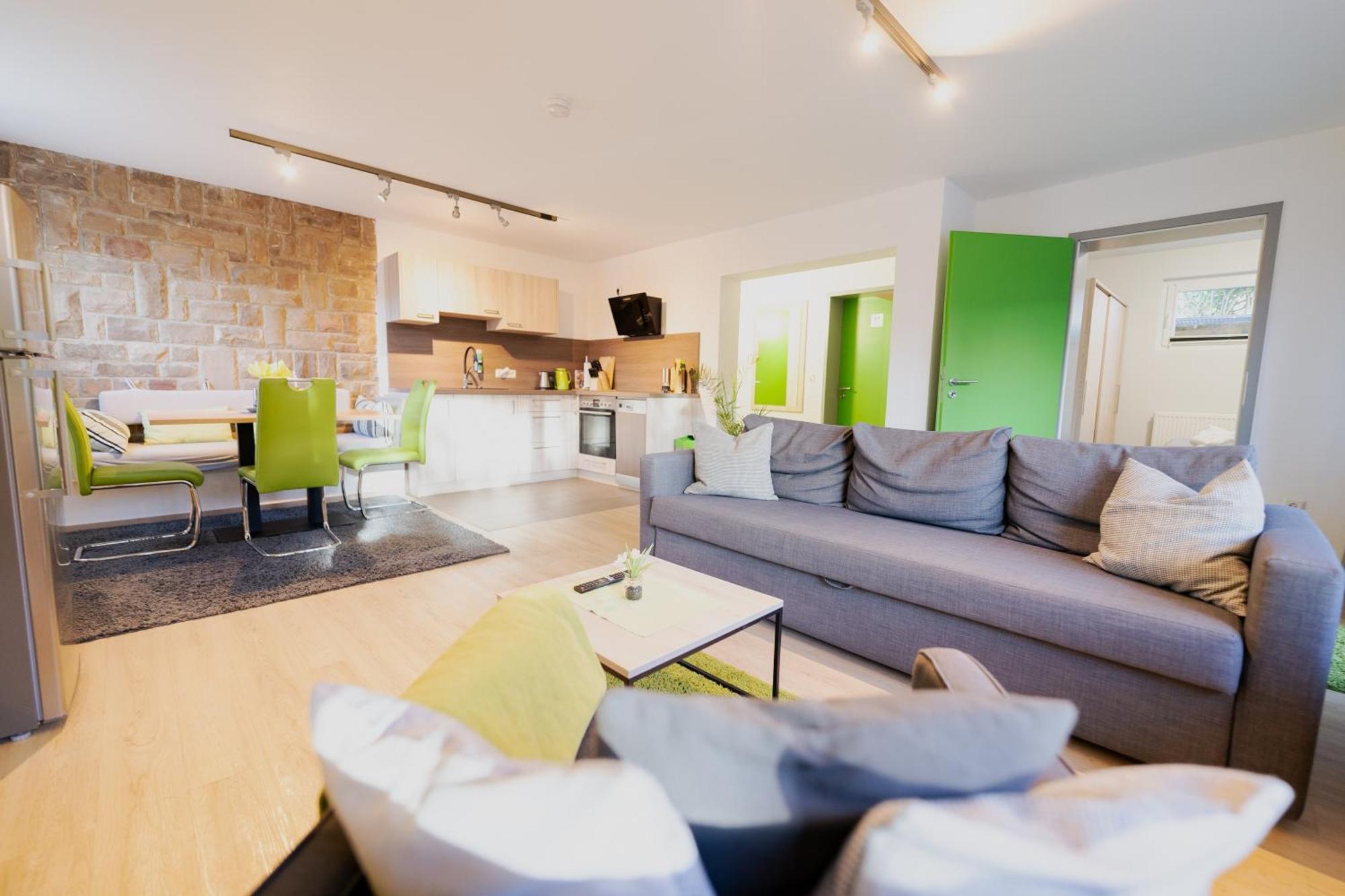 Ferienhaus Schoene Aussicht Ferienwohnung Gruen Hemfurth-Edersee Экстерьер фото